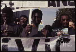 Manifestación contra el racismo y la xenofobia