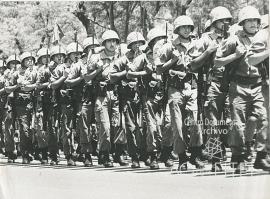 Policía Armada en Montejurra