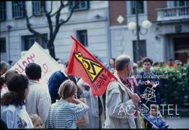 Manifestación del 1º de Mayo de 1996 en Madrid