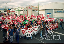 Manifestación de UGT, FSOC y CCOO en las Palmas de Gran Canaria por un convenio digno en siderometalurgia - 12