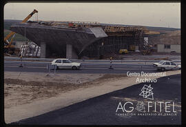 Obras en la M-40 de Madrid