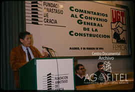 Presentación del libro &quot;Comentarios al Convenio General de la Construcción&quot; por la Fund...