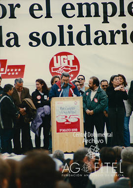 Manifestación del 1º de Mayo de 1994 en Madrid
