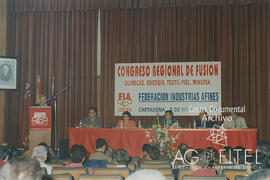 Congreso regional de Fusión, químicas , energía, textil-piel y minería FIA-Murcia.