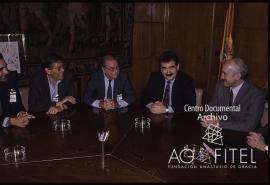 Firma del covenio de colaboración entre las mutuas de accidentes de trabajo y la Fundación Labora...