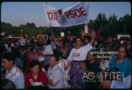 Mitin fin de campaña del PSOE para las Elecciones Generales