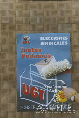 Cartel de elecciones sindicales de UGT