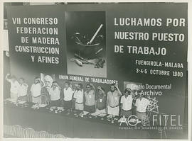 VII Congreso de la Federación de Madera, Construcción y Afines de UGT «Luchamos por nuestro puest...