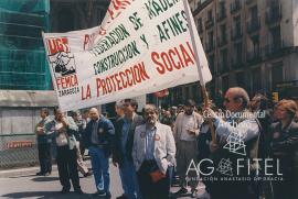 Manifestación del 1º de Mayo de 1996 en Zaragoza