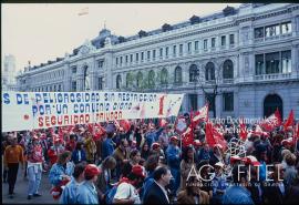 Manifestación del 1º de Mayo de 1996 en Madrid