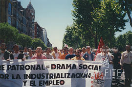 Manifestación del 1º de Mayo de 1997 en Valladolid