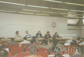 Toni Ferrer, secretario de acción sindical de la Comisión Ejecutiva de UGT, en una reunión en Madrid