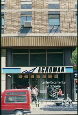 Concentración de los trabajadores de Agromán