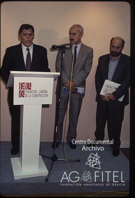 Acto oficial de la inauguración de la Fundación Laboral de la Construcción