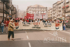 Manifestación del 1º de Mayo de 1994 en Santander