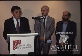 Acto oficial de la inauguración de la Fundación Laboral de la Construcción