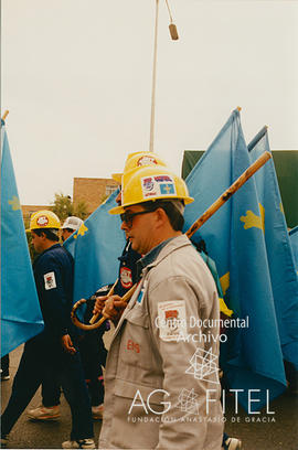 «Marcha de Hierro» en protesta por las regulaciones de empleo en la industria siderúrgica