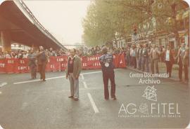 Manifestación de los trabajadores de ITT por la defensa de sus puestos de trabajo