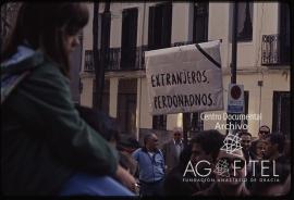 Manifestación contra el racismo y la xenofobia