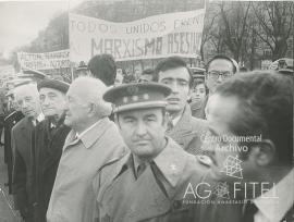 Manifestación tras el asesinato de Luis Carrero Blanco