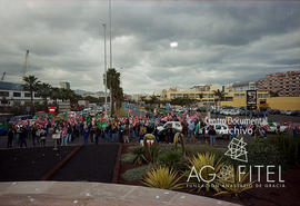 Manifestación de UGT, FSOC y CCOO en las Palmas de Gran Canaria por un convenio digno en siderometalurgia - 16