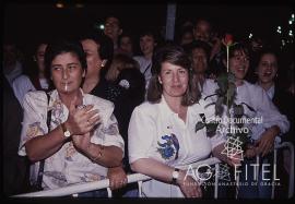 Fiesta de fin de campaña del PSOE tras los resultados de las Elecciones Generales