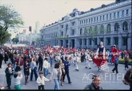 Manifestación del 1º de Mayo de 1996 en Madrid