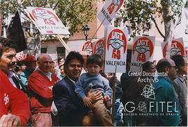Manifestación del 1º de Mayo de 1998 en Valencia