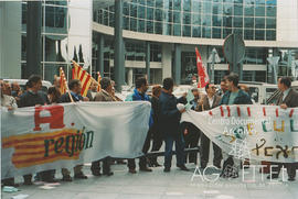 Concentración de protesta por el conflicto del polígono Sepes de Tarazona