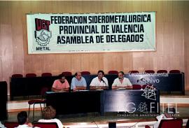 Asamblea de delegados de la Federación Siderometalúrgica de Valencia