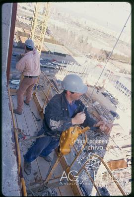 Obras de edificios en construcción