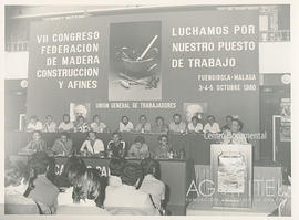 VII Congreso de la Federación Estatal de la Madera, Construcción y Afines de UGT