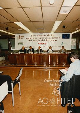 Jornadas sobre la participación de los agentes sociales en la gestión del Estado de bienestar