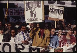 Manifestación contra el racismo y la xenofobia