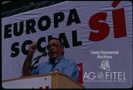 La Confederación Europea de Sindicatos movilizó a un millón de trabajadores
