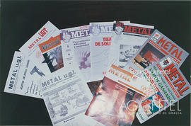 Revista nº 100 «Metal UGT». Selección de portadas de la revista a lo largo del tiempo