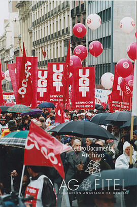 Manifestación del 1º de Mayo de 2001 en Madrid