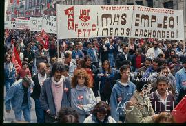 Manifestación del 1º de Mayo de 1993 en Madrid