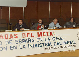 Jornadas del Metal. El ingreso de España en la CEE y su repercusión en la industria del Metal